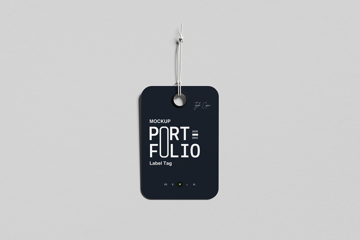 Label Tag Mockup, an Advertising Mockup by AnasStudio (Photo 2 of 13)