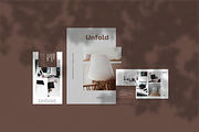 Unfold Creative PowerPoint Template, a Magazine Template by uiplus (Thumbnail 1 of 5)