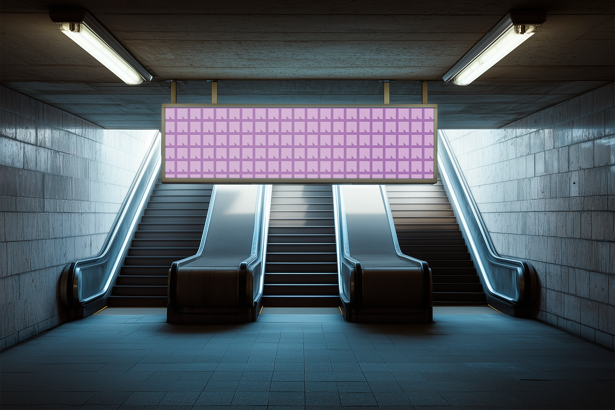 Subway Billboard Advertising Mockup, an Advertising Mockup by The Rose Project (Photo 3 of 4)