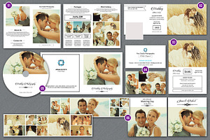 Photographer Branding Bundle-V02, a Marketing Template by Template Shop