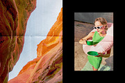 Retro Folded Printer Photo Effect, a Brushes & More by Design Squad (Thumbnail 2 of 7)