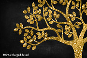 Golden Tree Silhouettes PNG, an Object Graphic by CatgoDigital (Thumbnail 3 of 4)