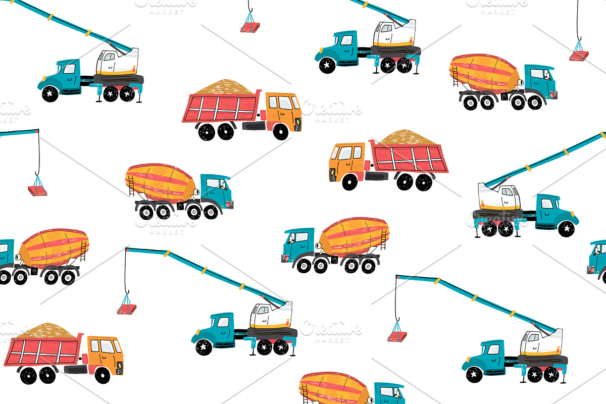 Сonstruction, a Transportation Illustration by GooseFrol (Photo 10 of 10)