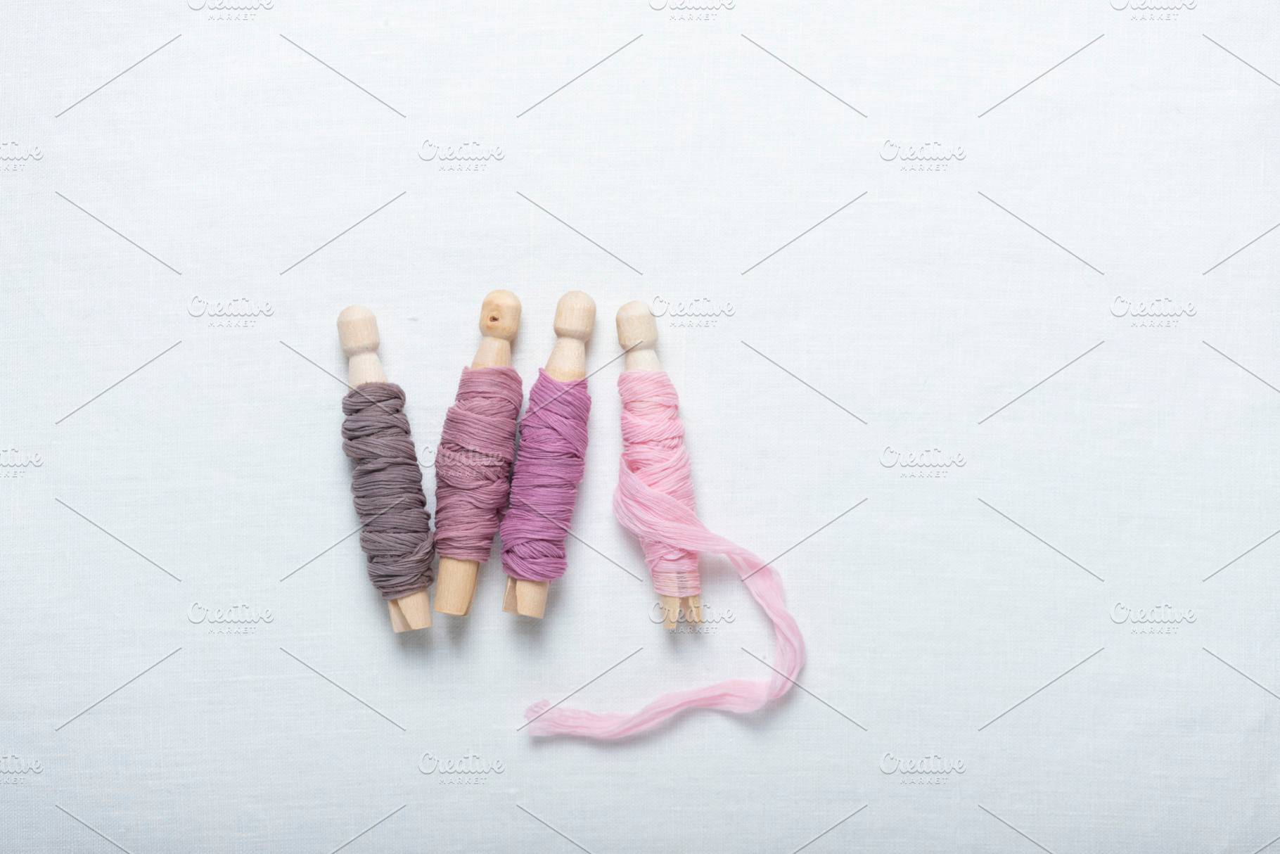 Concept of handmade silk ribbons, a Beauty & Fashion Photo by oxana.denezhkina