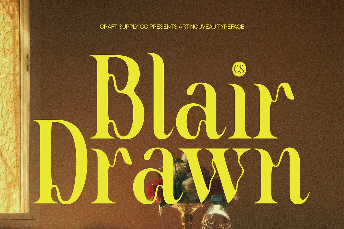 CS Blair Drawn, a Serif Font by Craft Supply Co. (Photo 1 of 8)