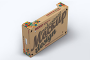 Cardboard Box Fruit Package Mock-Up, a Packaging Mockup by DesignRushMarket (Thumbnail 2 of 7)