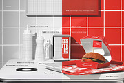 Restaurant Poster Burger Mockup, an Advertising Mockup by creatsy5 (Thumbnail 3 of 6)