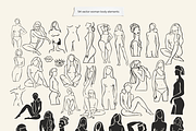 Women's bodies, Prints & Elements, an Object Graphic by yttadesign (Thumbnail 10 of 18)