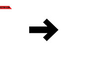 Right Arrow Icon Bundle, an Icon by Artivon (Thumbnail 4 of 10)