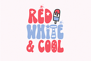 America | Retro Patriotic Font, a Sans Serif Font by KA Designs (Thumbnail 6 of 10)