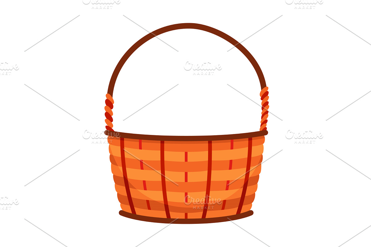 Baskets autumn for harvest, icon. co, an Animal Illustration by the8monkey
