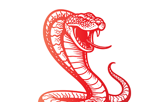 Majestic Cobra Illustration, an Object Illustration by CarWrap design