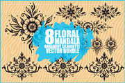 Modern Mandala Line Design, an Illustration by Artivon (Thumbnail 1 of 9)