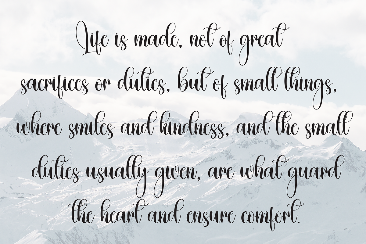 Weighing | Script Font, a Handwritten Font by Scratchones (Photo 6 of 9)