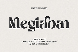 Magiaban Modern Serif