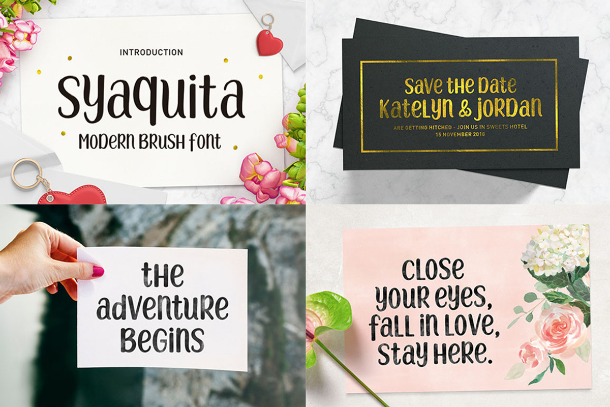 Handwritten Fonts Collection, a Script Font by Areatype (Photo 15 of 62)