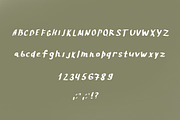 handwritten font Red sunset, a Script Font by Ashiya Pixel (Thumbnail 3 of 11)