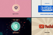Hands Typography Logo | DaVinic, a Templates & Theme by FlashFXbox (Thumbnail 1 of 2)