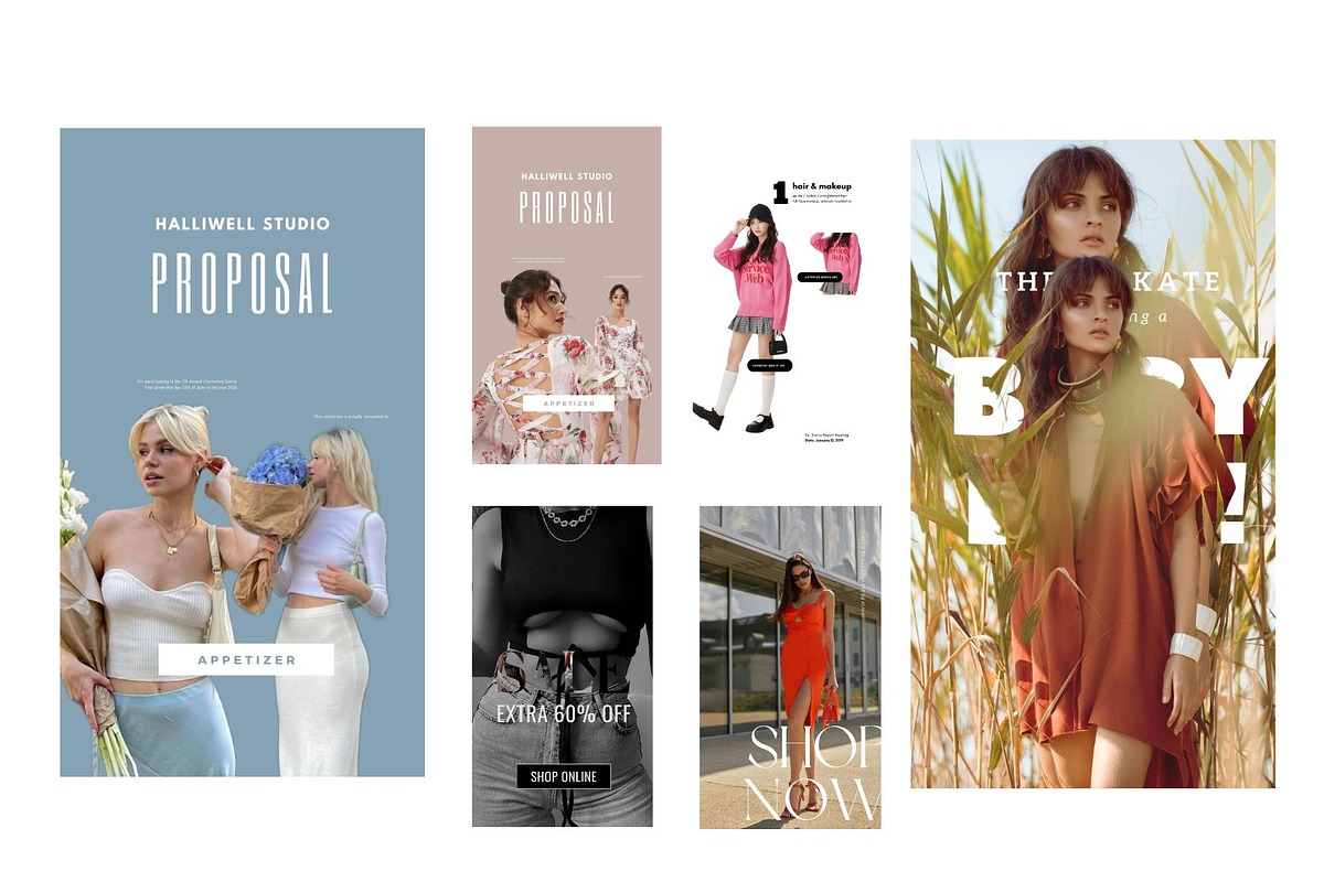 Fashion Stories Canva Template, a Social Media Template by AI Goddess Creations (Photo 4 of 5)