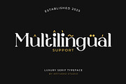 Worage Luxury Serif, a Serif Font by Artiveko (Thumbnail 6 of 10)