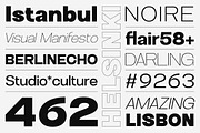 Brome Street | Family Condensed Font, a Sans Serif Font by ClevUs (Thumbnail 2 of 12)