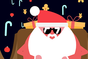 Santa in Space Logo Reveal AEP, a Templates & Theme by Josep Motion