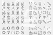 500 Modern Icons Bundle SALE -84%, an Icon by Krukowski Graphics (Thumbnail 5 of 8)