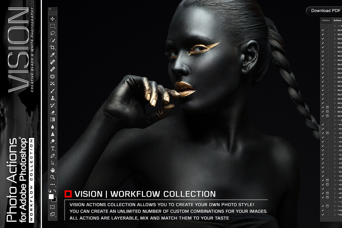 Actions for Photoshop / VISION, an Action Add-On by Miracle_Design (Photo 3 of 44)