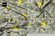 Curtains Fabric BN00 Mockup Set, a Mockup by creatsy5 (Thumbnail 1 of 8)