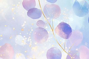 Delicate floral pattern with waterco, a Photo by Dvoevnore photos