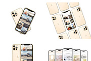 ALL 3D iPHONE MOCK-UP BUNDLE VOL-I2, an iPhone Mockup by Graphicsworld125 (Thumbnail 6 of 20)