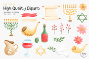 Rosh Hashanah, Jewish New Year, a Seasonal Illustration by Chonnieartwork (Thumbnail 7 of 7)
