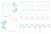 Aqua Jar Vectors & Clipart, an Illustration by Amanda Ilkov (Thumbnail 3 of 4)