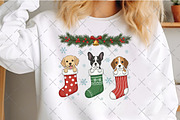 Christmas Dogs PNG, an Illustration by Craft Nest (Thumbnail 2 of 6)
