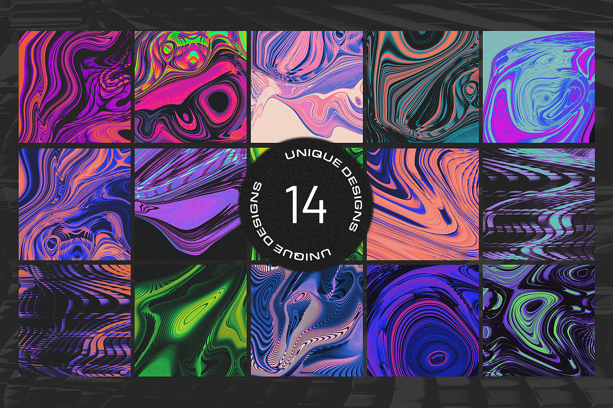 ACID - 276 Surreal Backgrounds, a Background Graphic by assetpro.design (Photo 3 of 9)