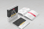 Softcover Square Book Mock-Up, a Books & Magazine Mockup by PuneDesign (Thumbnail 7 of 11)