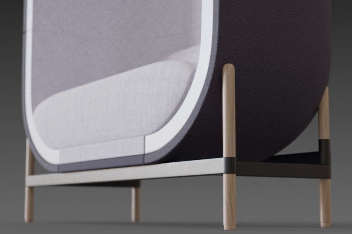 Big capsule chair sofa, a 3D by NojskaAksjon (Photo 15 of 21)