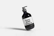 Pump Bottle Mockup, a Packaging Mockup by Hazzpro_Std (Thumbnail 2 of 5)
