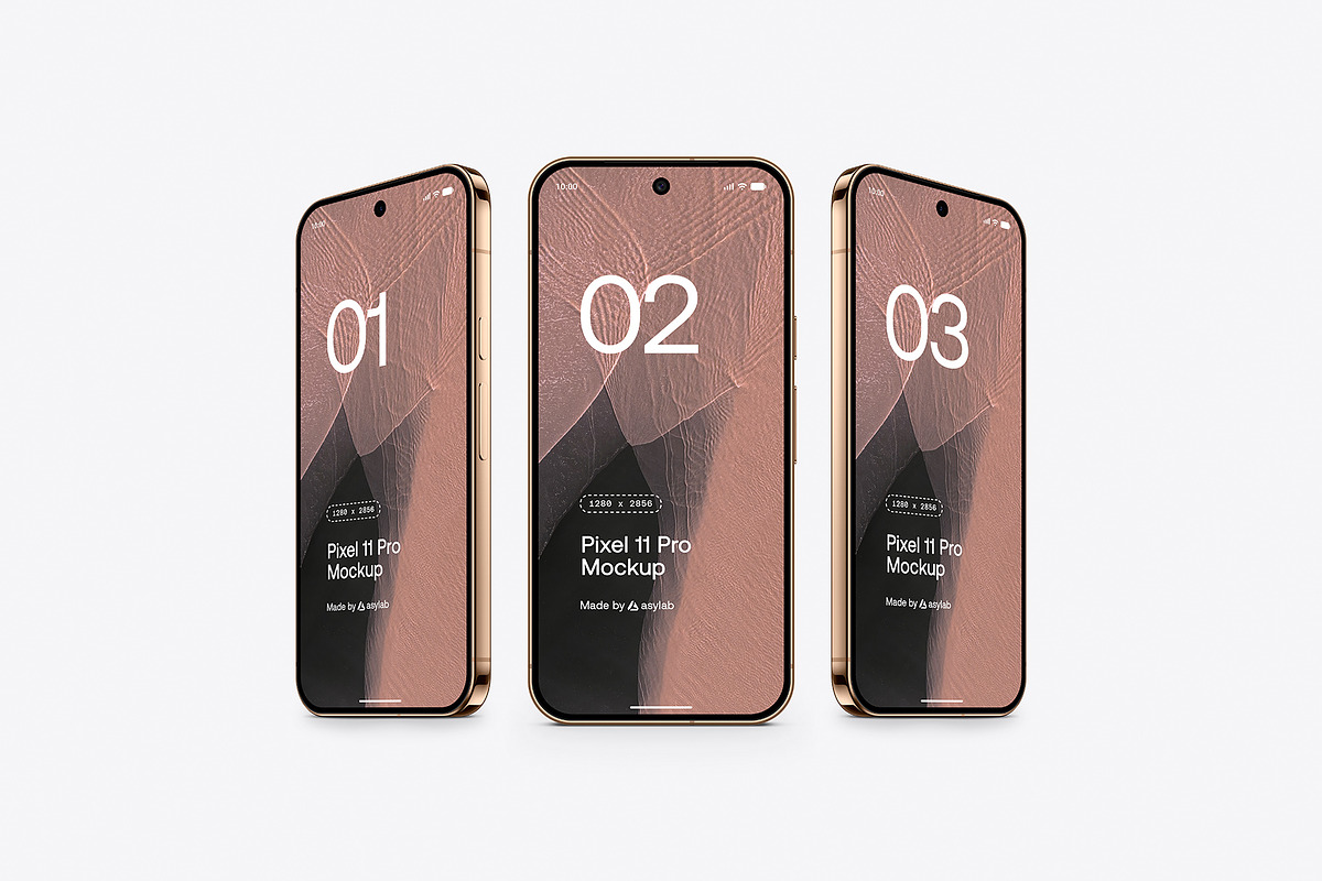 Google Pixel 11 Pro Mockups, an Android Mockup by Asylab (Photo 17 of 62)
