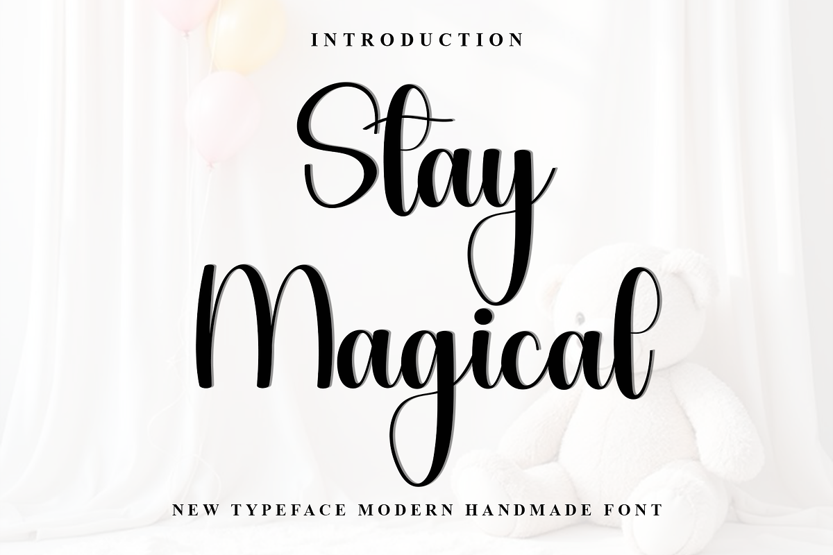 Stay Magical, a Handwritten Font by InermediaSTUDIO (Photo 1 of 8)