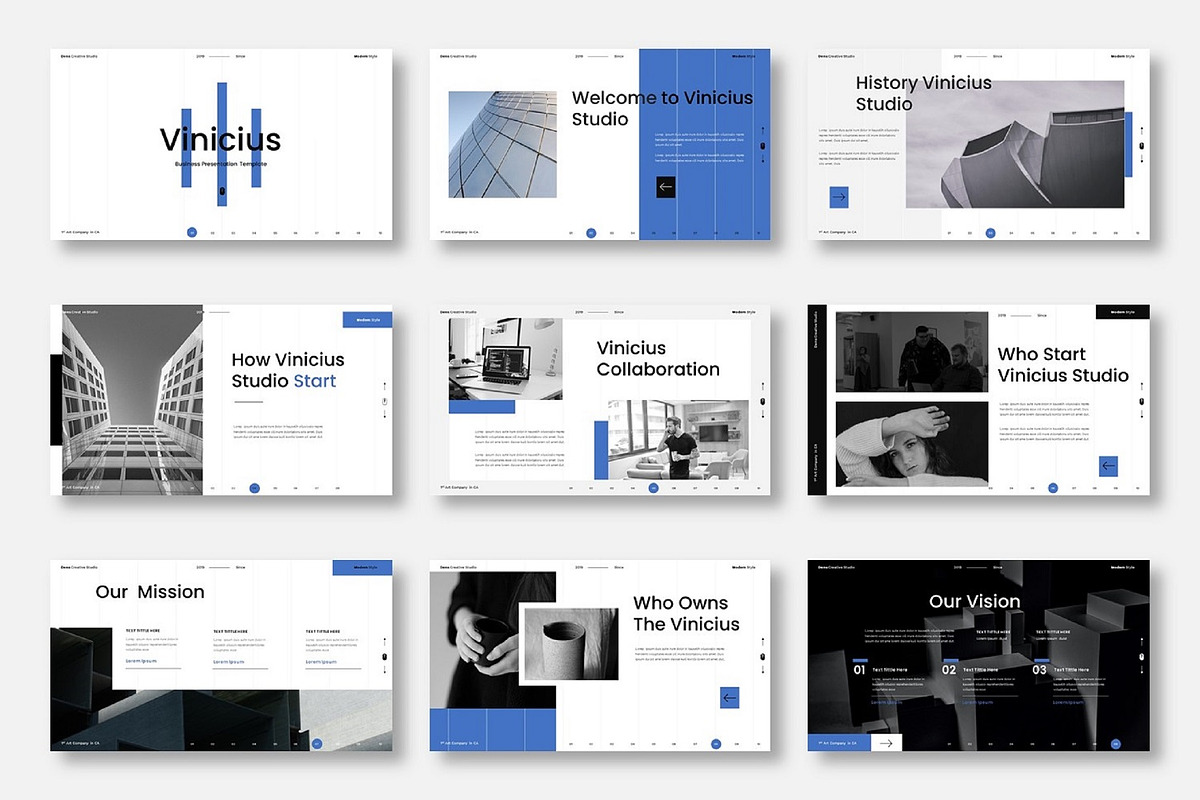 Vinicius  – Business PowerPoint Temp, a Presentation Template by Dens Creative Studio (Photo 2 of 6)