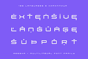 Reesha - Futuristic Font Family, a Handwritten Font by alpercakici (Thumbnail 3 of 14)