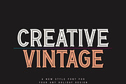 Creative Handmade - Display Font, a Serif Font by MaxArt Foundry (Thumbnail 10 of 15)