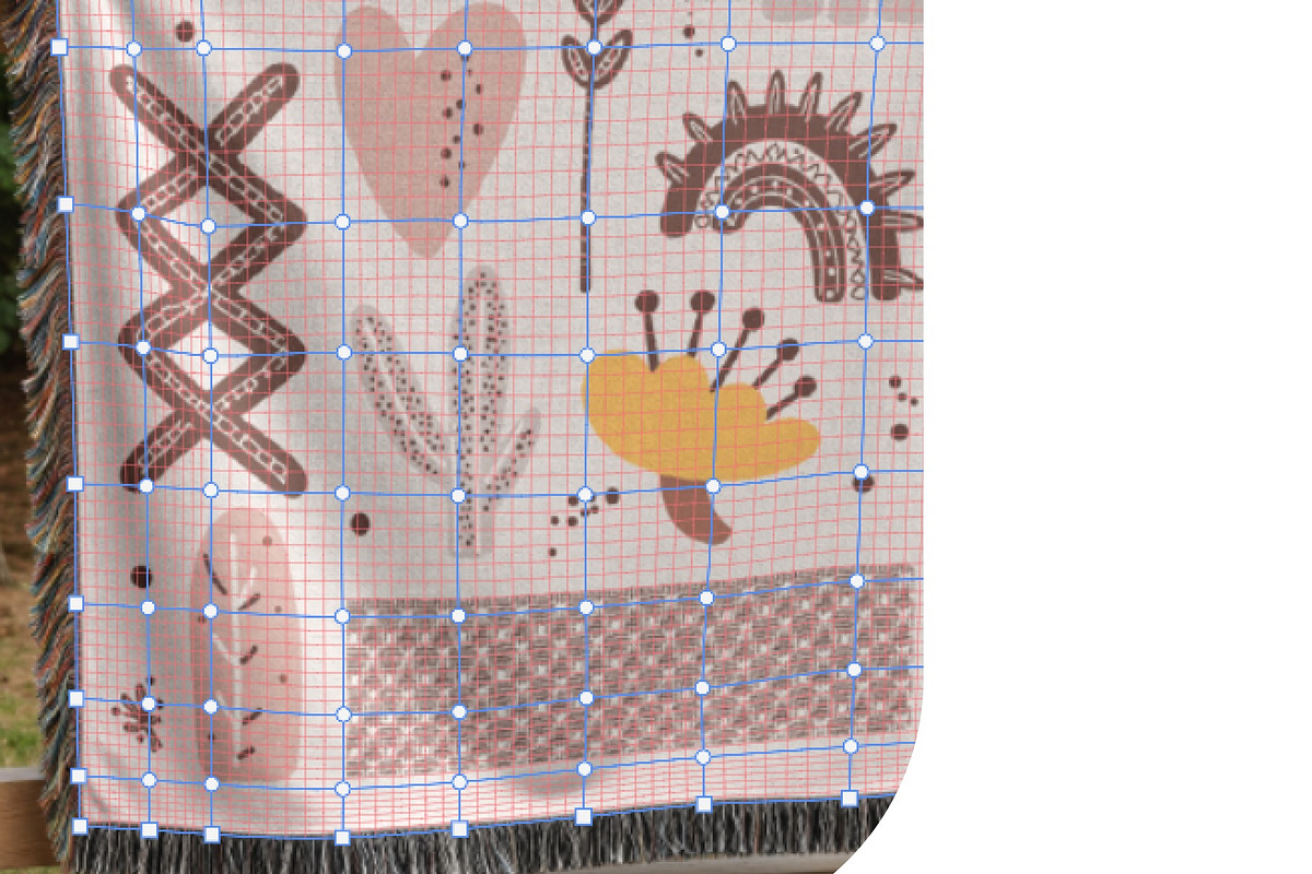 Jacquard Woven Blanket Mockup, an Apparel Mockup by Mockups Studio (Photo 4 of 9)
