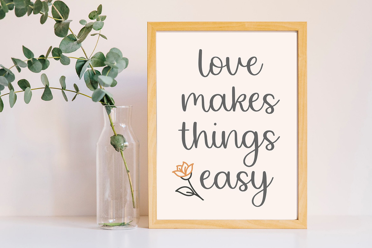 Twirly Ballerina Handwritten Font, a Script Font by Balpirick Studio (Photo 4 of 7)