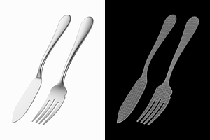 Fish Knife And Fork Common Cutlery