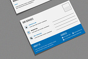 Business Postcard Template Layout, a Stationery Template by MightyDesign (Thumbnail 4 of 8)