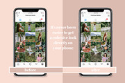 Insta Green Lightroom Mobile Presets, an Action Add-On by in between details (Thumbnail 2 of 17)