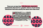 Generic G90-RD 'Swollen', a Sans Serif Font by More Etc. Studios (Thumbnail 6 of 8)