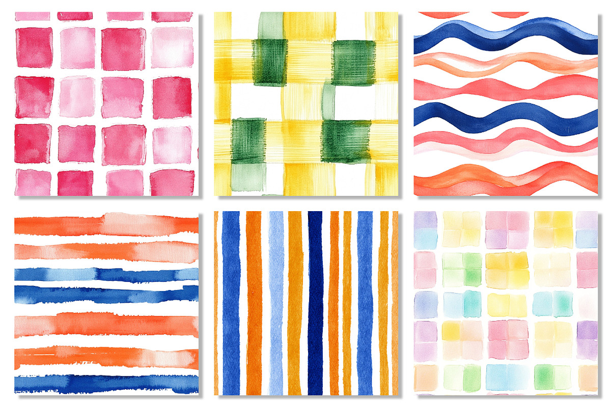 Plaid Stripe Check Pattern, a Texture Graphic by Dream Creation (Photo 5 of 6)